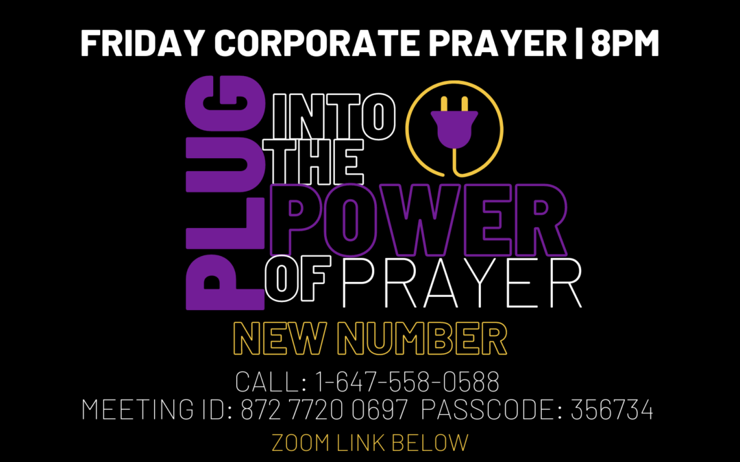 Friday Night Virtual Corporate Prayer